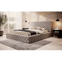 Čalouněná postel Princce 180x200 s úložným prostorem
