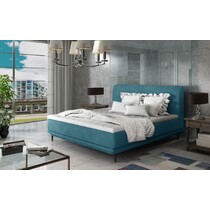 Čalouněná postel Asteria 140x200 s pružinovou matrací
