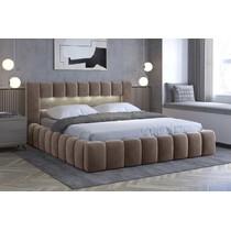 Čalouněná postel Lamica 180x200 s úložným prostorem